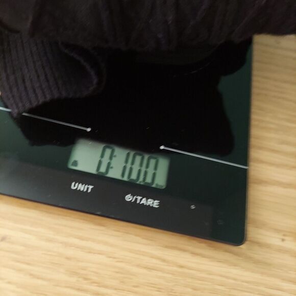 Carolyn Taylor Petite Black Cowl Neck Sweater Cable Knit 3/4 Sleeve Black Large - Picture 8 of 8